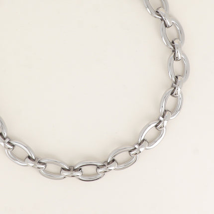 Collier - maillons ovales