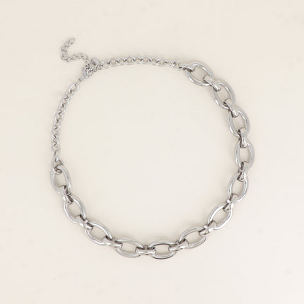 Collier - maillons ovales