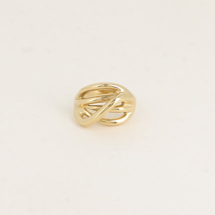 Ring - 5 wavy lines