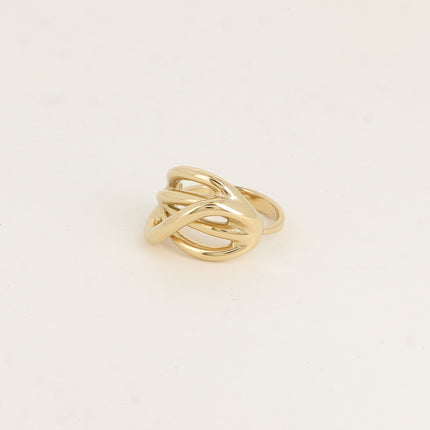 Ring - 5 wavy lines