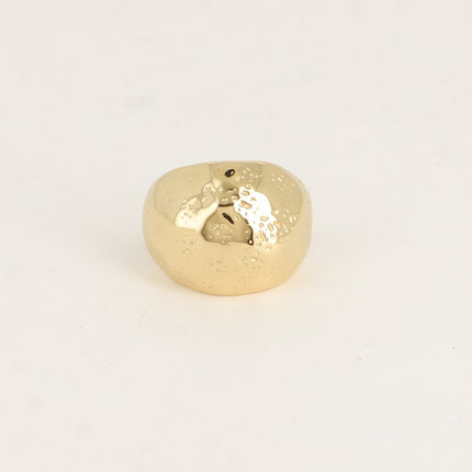 Ring - slightly textured domed shape
