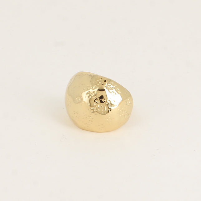 Bague - forme bombée légèrement texturée