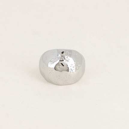 Ring - slightly textured domed shape