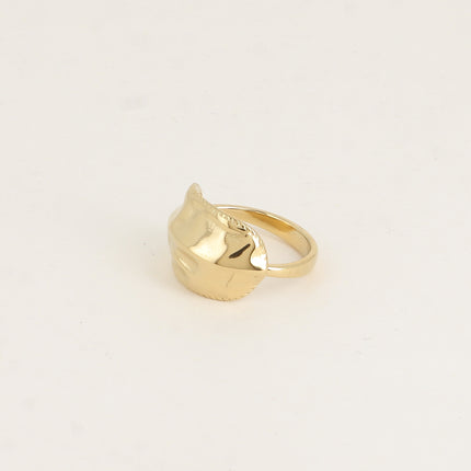 Ring - textured dome shape