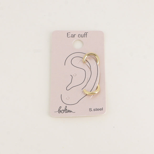 Earcuffs - anneau épais non réglable 13mm