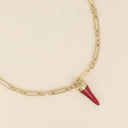 Collier - pendentif piment