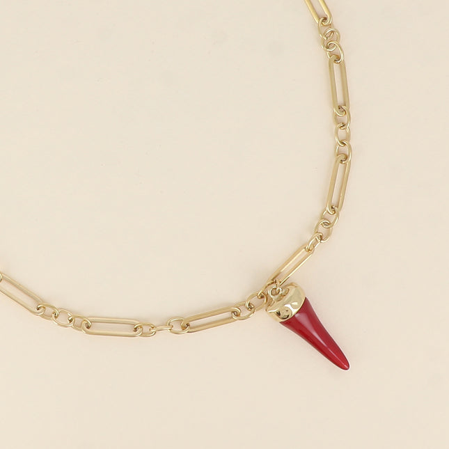 Collier - pendentif piment