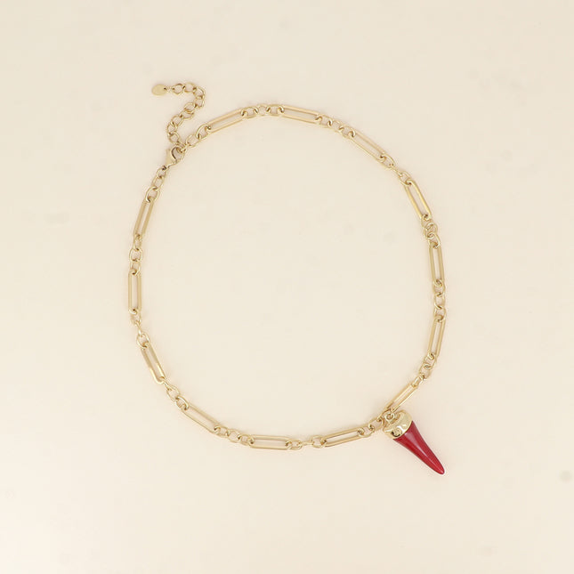 Collier - pendentif piment