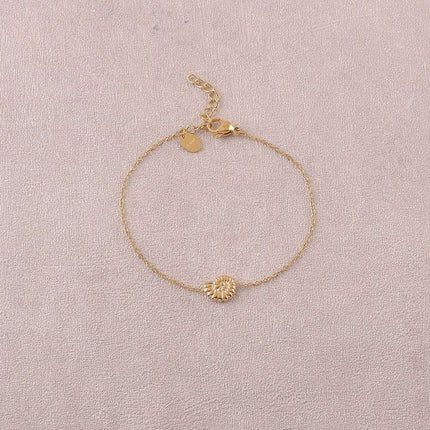 Bracelet - pendentif coquillage escargot