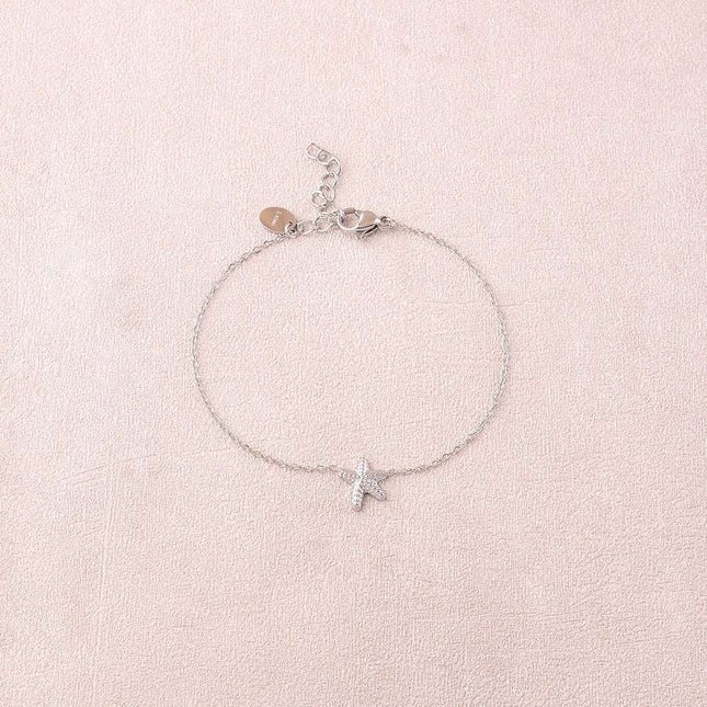 Bracelet - pendentif étoile de mer
