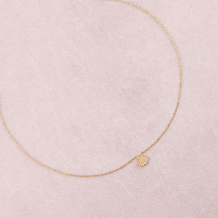 Collier - pendentif coquillage