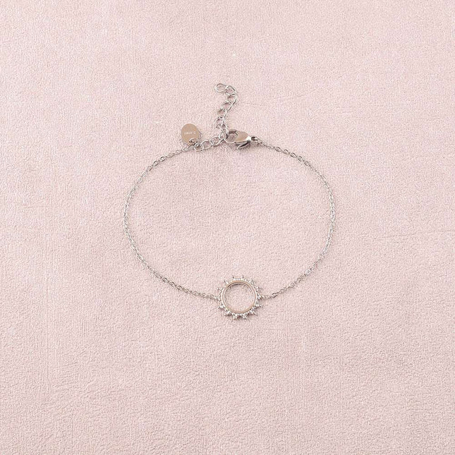 Bracelet - soleil aux traits fins