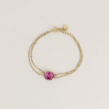 Bracelet - cristal 10mm - orné de cristaux Swarovski®