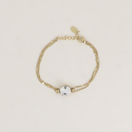 Bracelet - cristal 10mm - orné de cristaux Swarovski®
