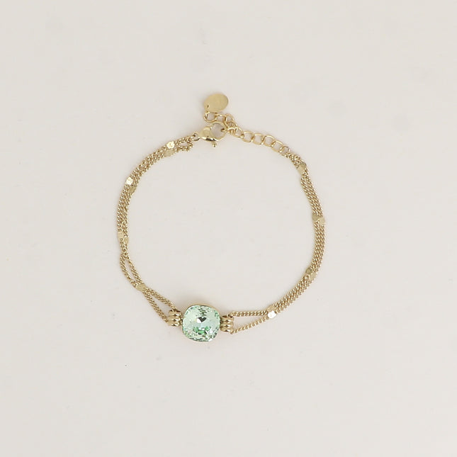 Bracelet - cristal 10mm - orné de cristaux Swarovski®
