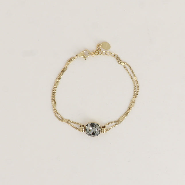 Bracelet - cristal 10mm - orné de cristaux Swarovski®