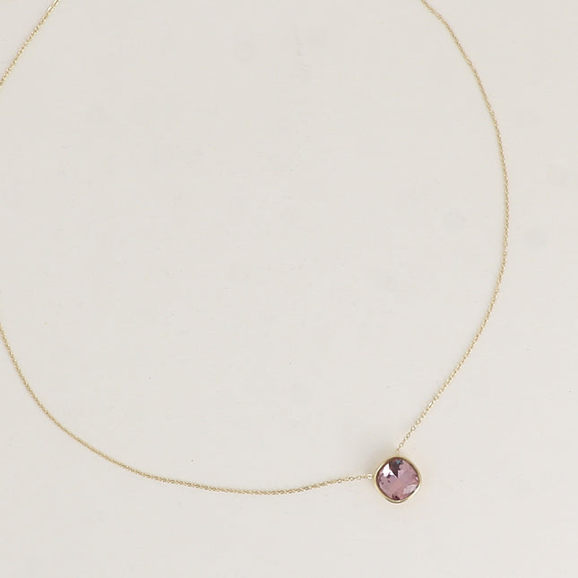 Collier - orné de cristaux Swarovski® 8mm avec contour