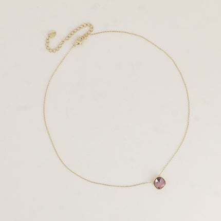 Collier - orné de cristaux Swarovski® 8mm avec contour