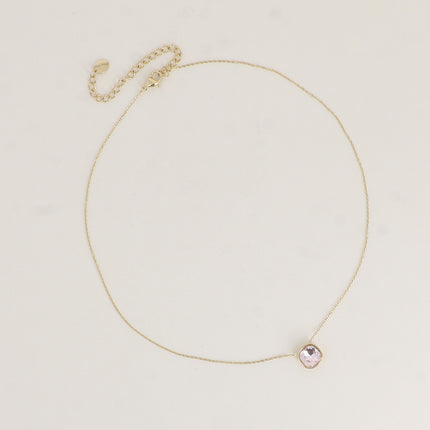 Collier - orné de cristaux Swarovski® 8mm avec contour