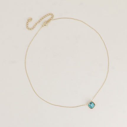 Collier - orné de cristaux Swarovski® 8mm avec contour