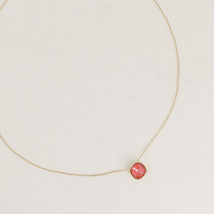 Collier - orné de cristaux Swarovski® 8mm avec contour