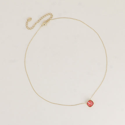 Collier - orné de cristaux Swarovski® 8mm avec contour