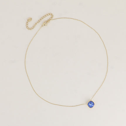 Collier - orné de cristaux Swarovski® 8mm avec contour