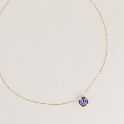 Collier - orné de cristaux Swarovski® 8mm avec contour