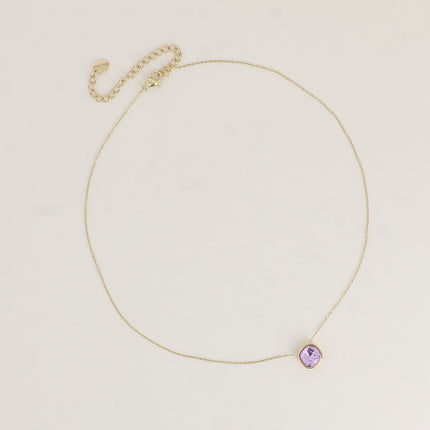 Collier - orné de cristaux Swarovski® 8mm avec contour