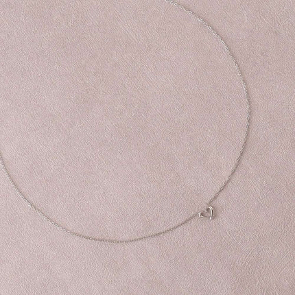 Collier - petit coeur ajouré