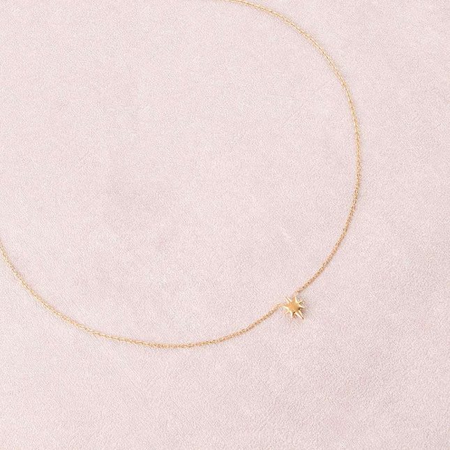 Collier - petite étoile du Nord