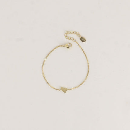 Bracelet - pendentif petit coeur