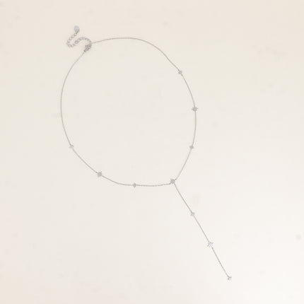Collier Y - étoiles du Nord effet brossées
