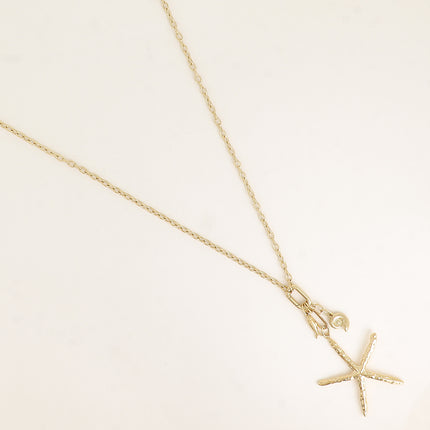 Sautoir - pendentif étoile de mer
