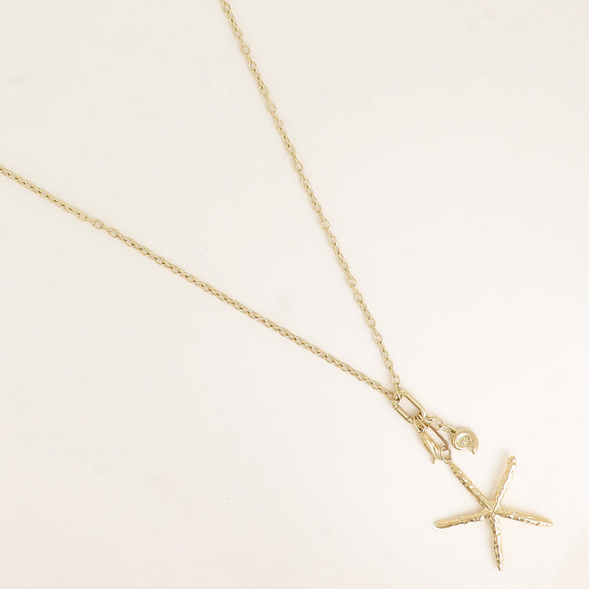 Sautoir - pendentif étoile de mer