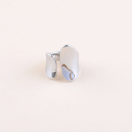 Bague ouverte - formes incurvées