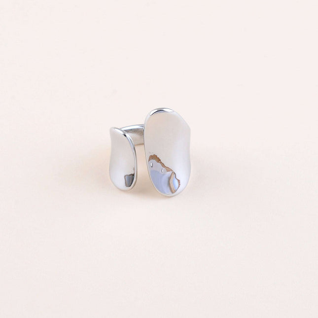 Bague ouverte - formes incurvées