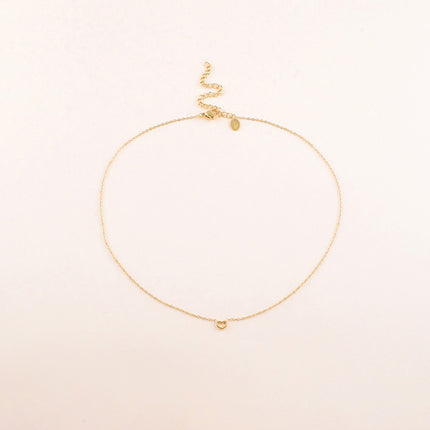 Collier - pendentif coeur ajouré