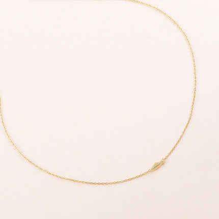 Collier - pendentif poisson