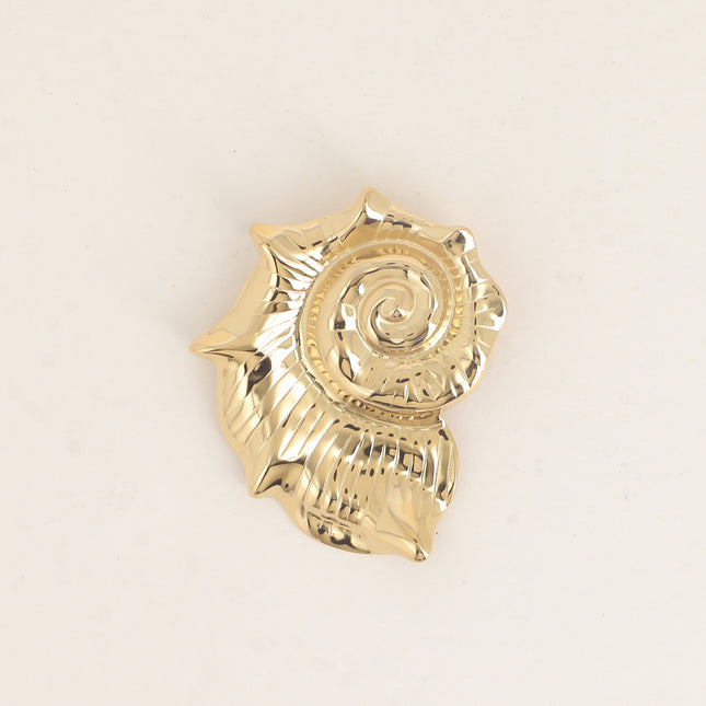 Broche - motif coquillage