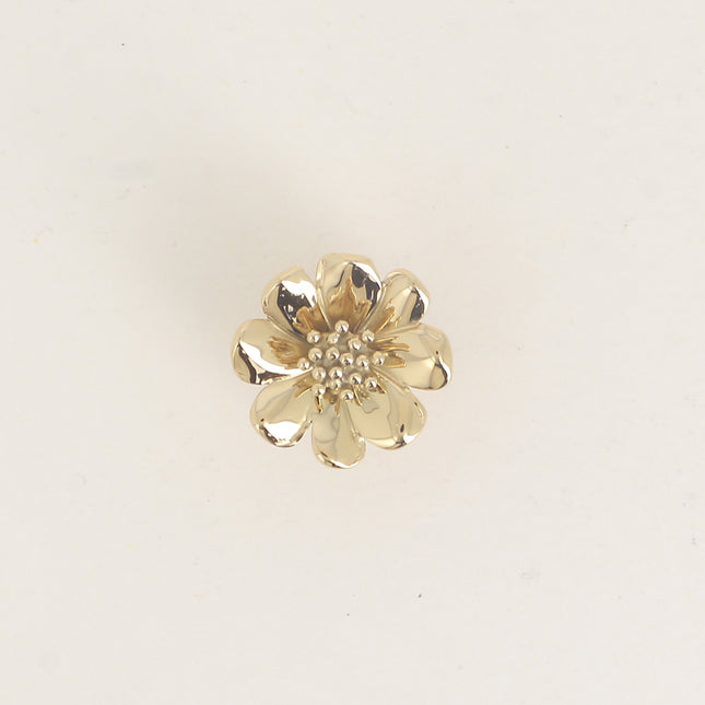Pin's - motif floral 18mm