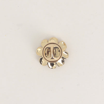 Pin's - motif floral 18mm