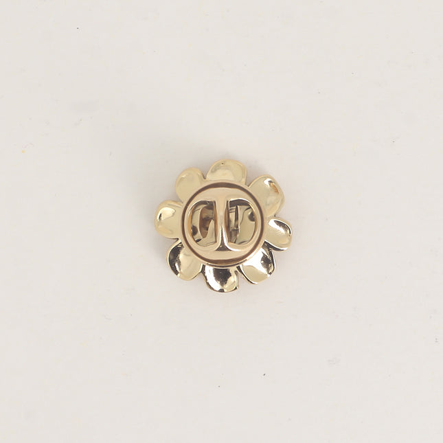 Pin's - motif floral 18mm