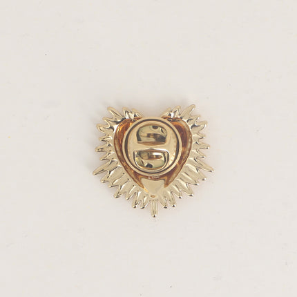Pin's - motif coeur brûlant