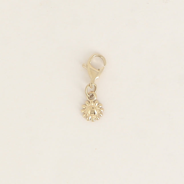 Charm - pendentif fleur - Lot de 3 pcs à 1,8€/pc