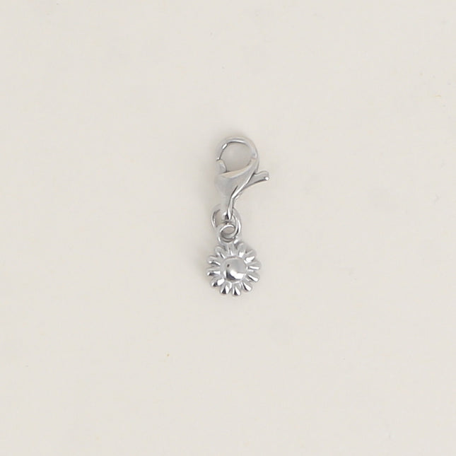 Charm - pendentif fleur - Lot de 3 pcs à 1,8€/pc