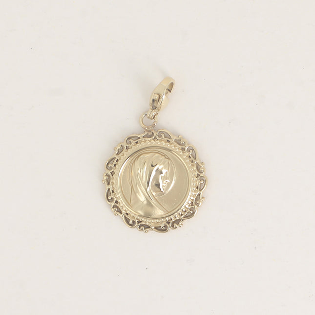 Charm - la Vierge de profil - Lot de 3 pcs à 2,4€/pc