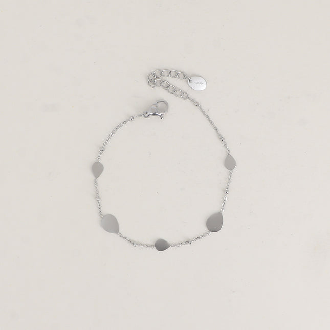 Bracelet - pastilles en forme de goutte