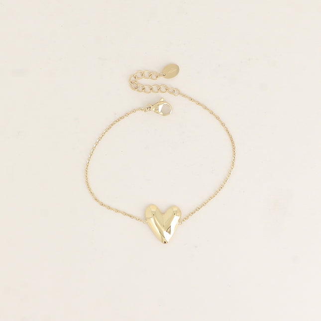 Bracelet - pendentif coeur