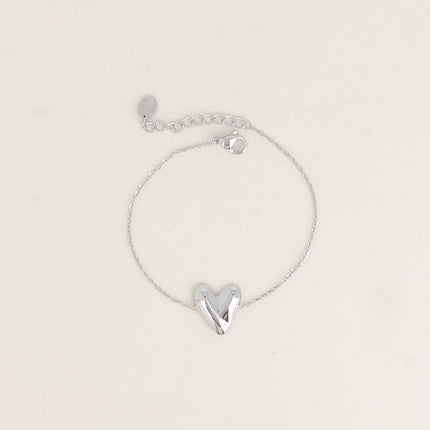 Bracelet - pendentif coeur